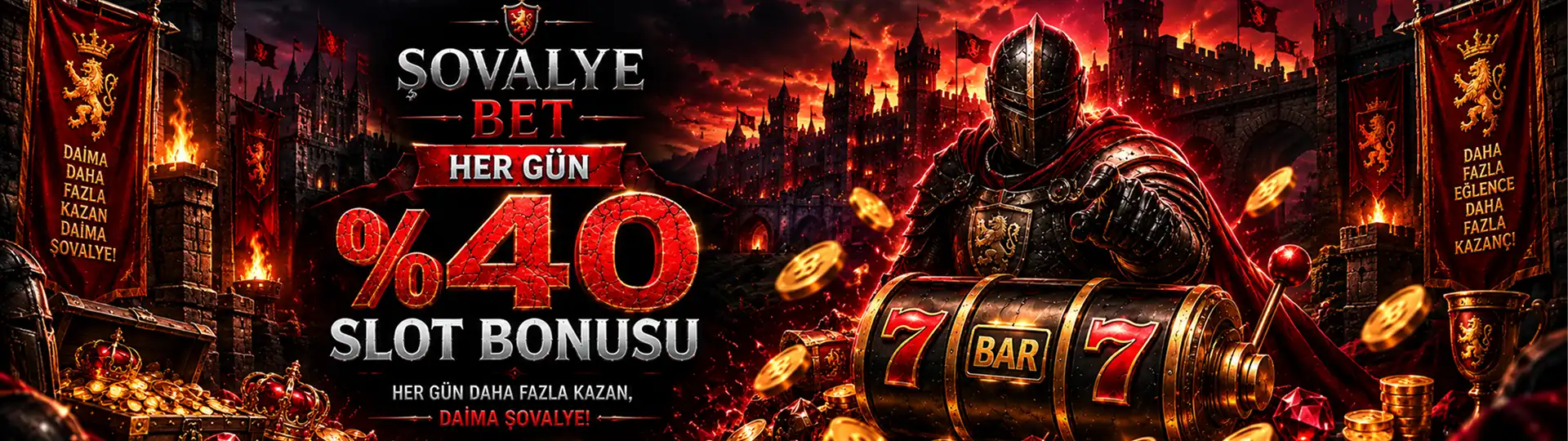 Her Gün %40 Slot Bonusu